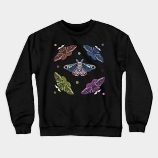 Copia de Moth sticker set 2 Crewneck Sweatshirt